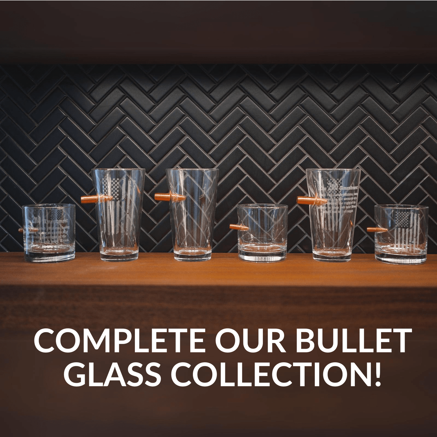 Rocks Glass with Bullet by BenShot