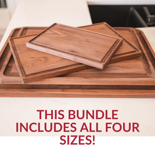 Rectangular Cutting Boards Bundle - X4 Cutting Boards