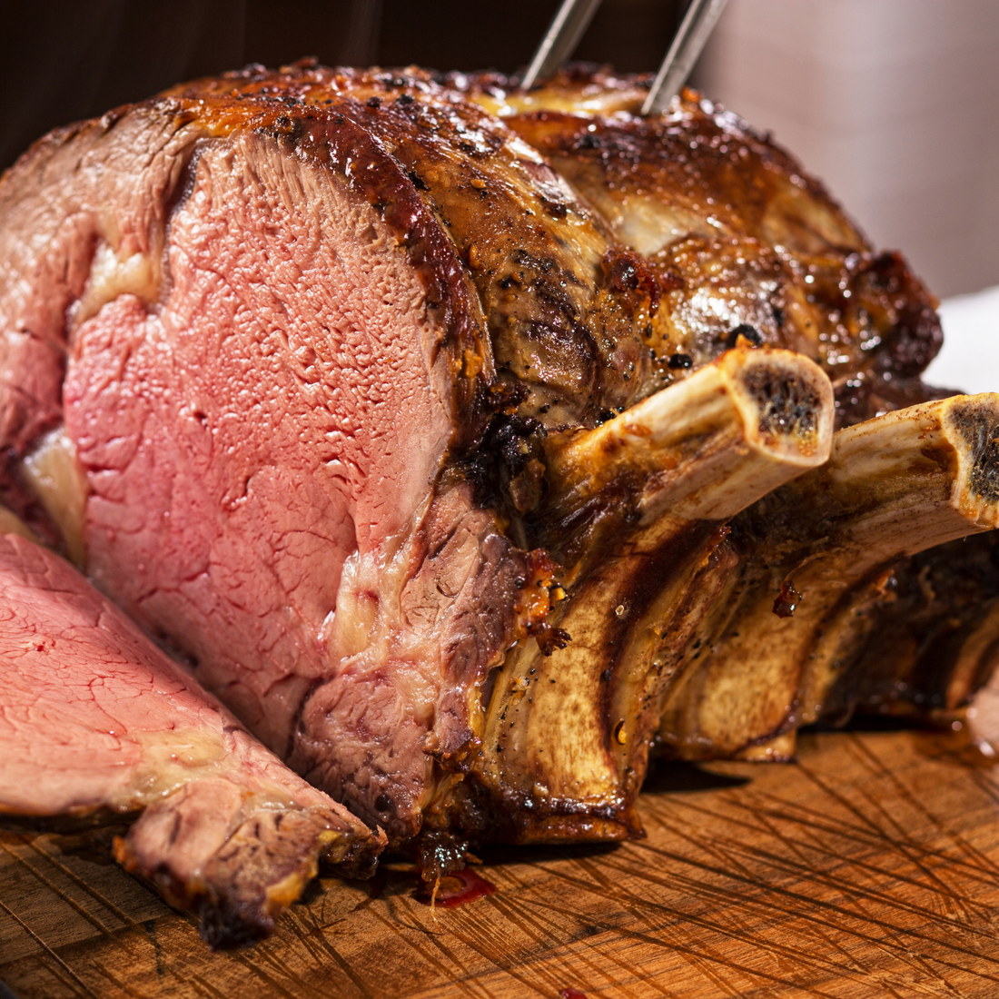 Pribe Rib On a plate