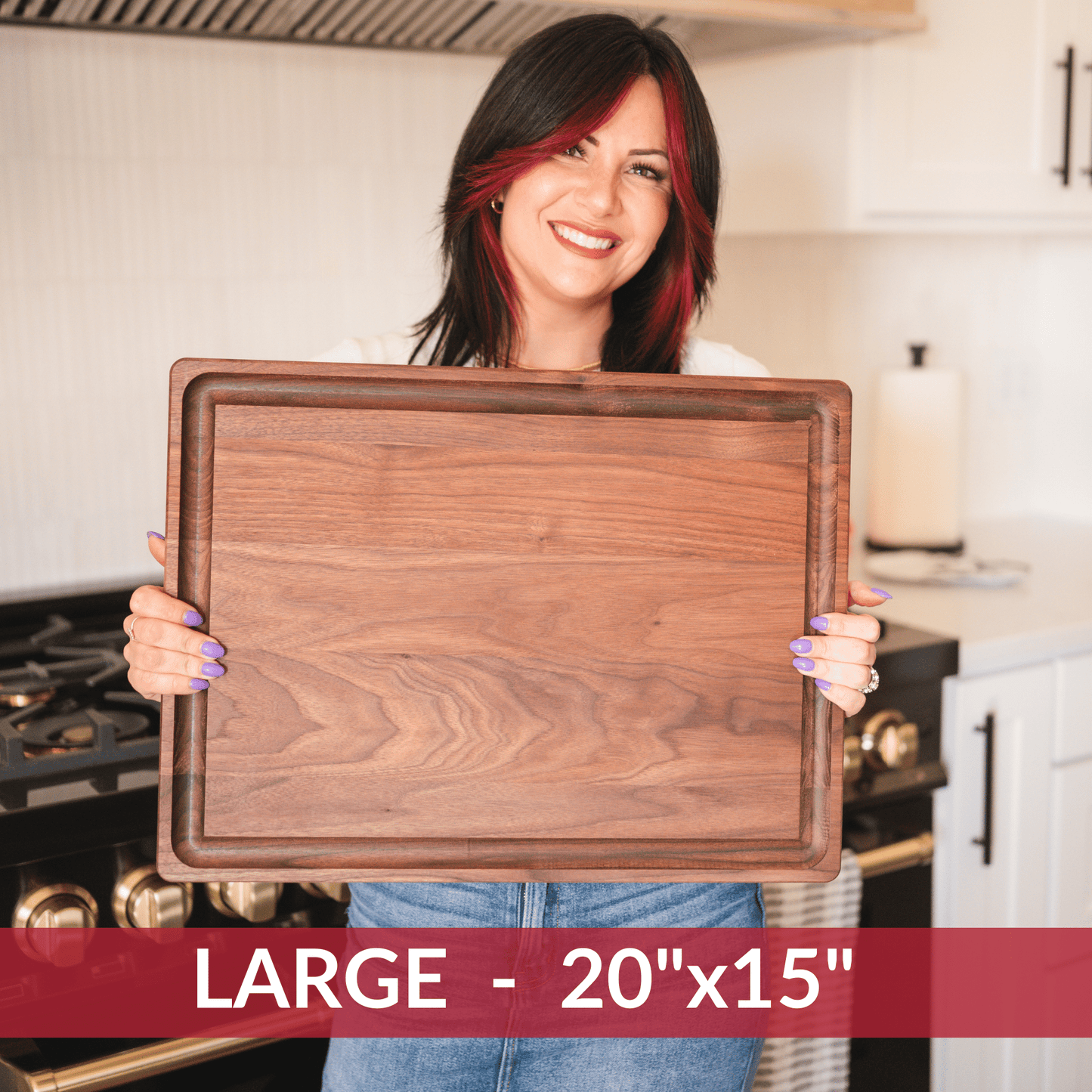 Large Walnut Wood Cutting Board/return A grade