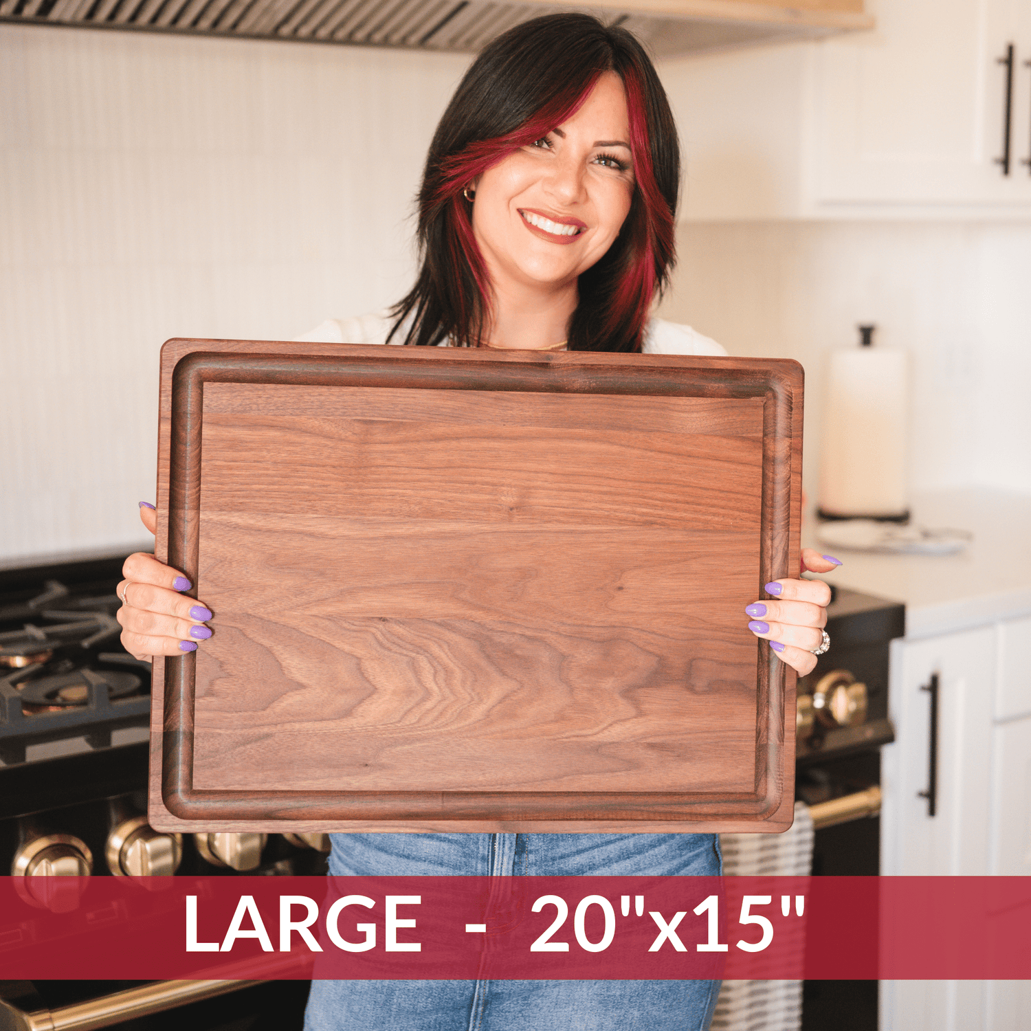 Large Walnut Wood Cutting Board/return A grade