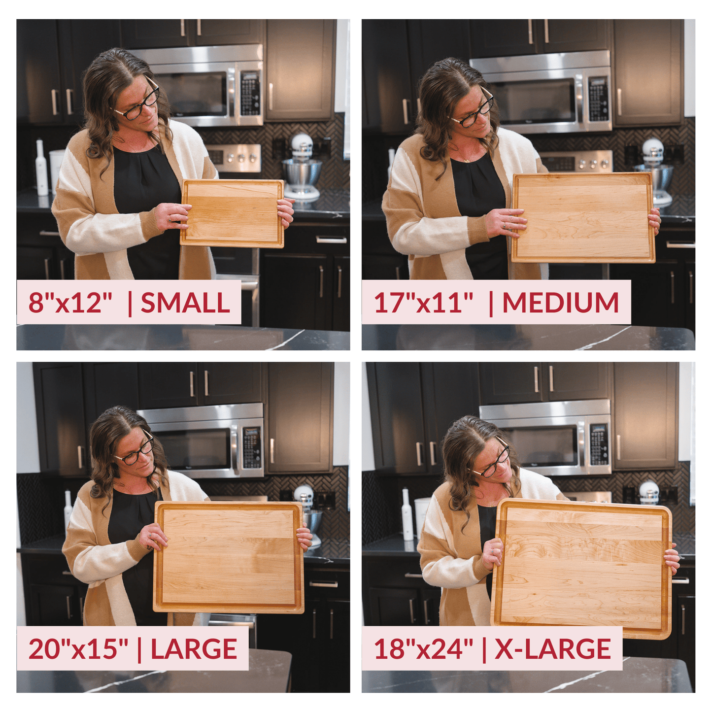 Large Maple Wood Cutting Board