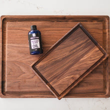 Starter Wood Cutting Board Set (3 items) - 2 Boards, plus Oil