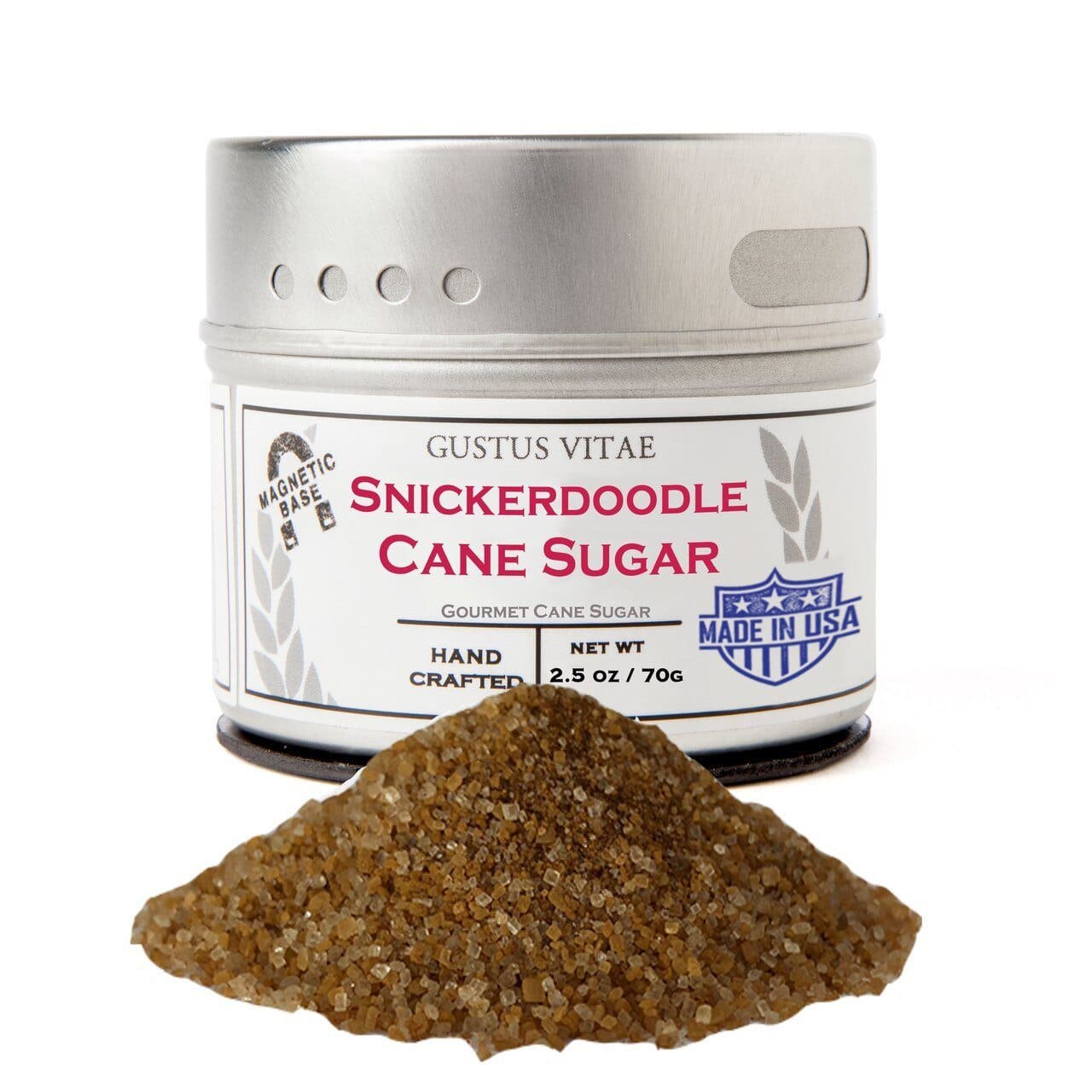 Gustus Vitae Berries & Vanilla Cane Sugars Collection - Artisan Infused Cane Sugars by Gustus Vitae Seasonings & Spices