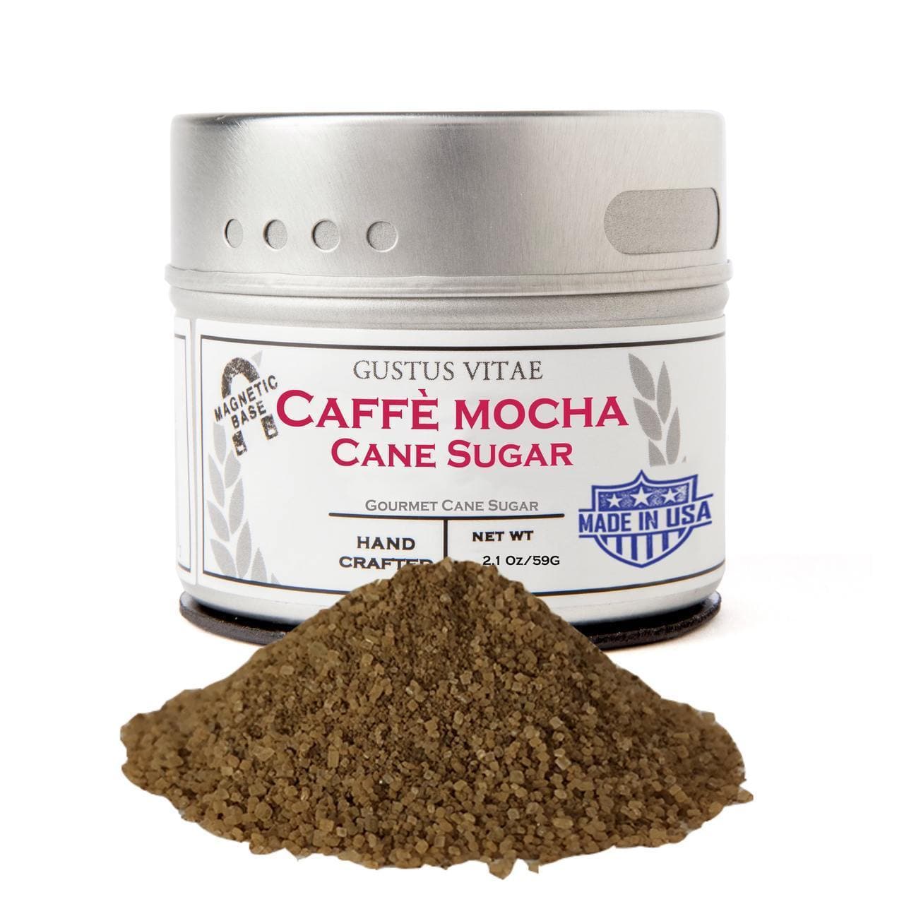 Gustus Vitae Coffee House Classics - 8 Gourmet Cane Sugars by Gustus Vitae Seasonings & Spices