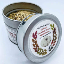 Gustus Vitae Garlic Truffle Steak Rub by Gustus Vitae Tin