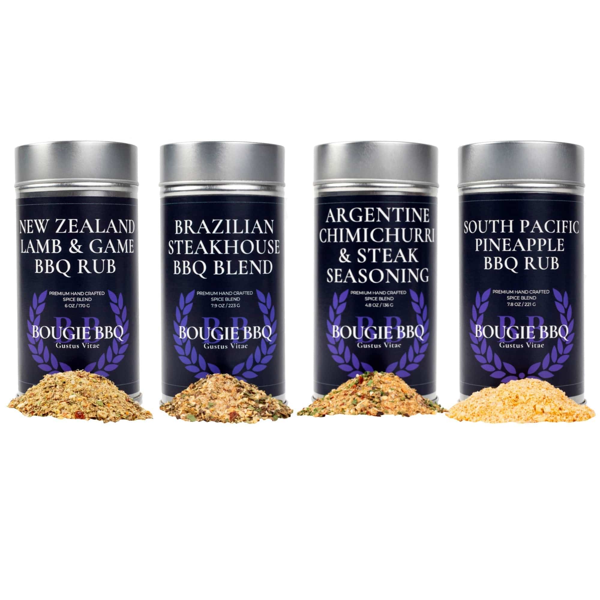 Gustus Vitae Global Gourmet BBQ Collection - 4 Pack by Gustus Vitae