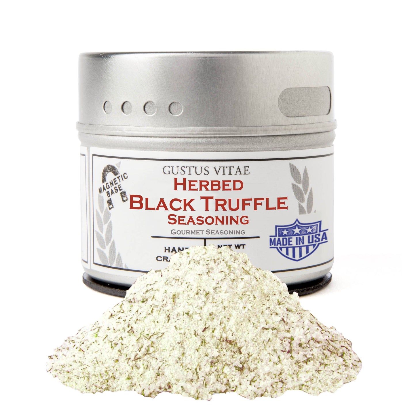 Gustus Vitae Herbed Black Truffle Seasoning by Gustus Vitae Tin