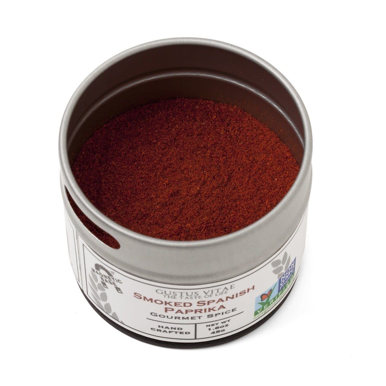 Gustus Vitae Pantry Starter Kit | Essential Spices, Seasonings, Salts | 8 Magnetic Tins | Gustus Vitae by Gustus Vitae Seasonings & Spices