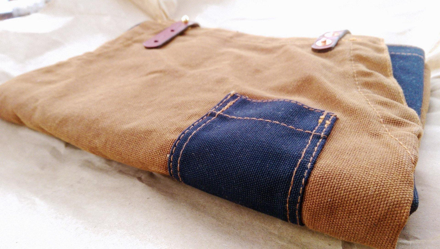 Sturdy Brothers The Charles Waxed Canvas Apron by Sturdy Brothers