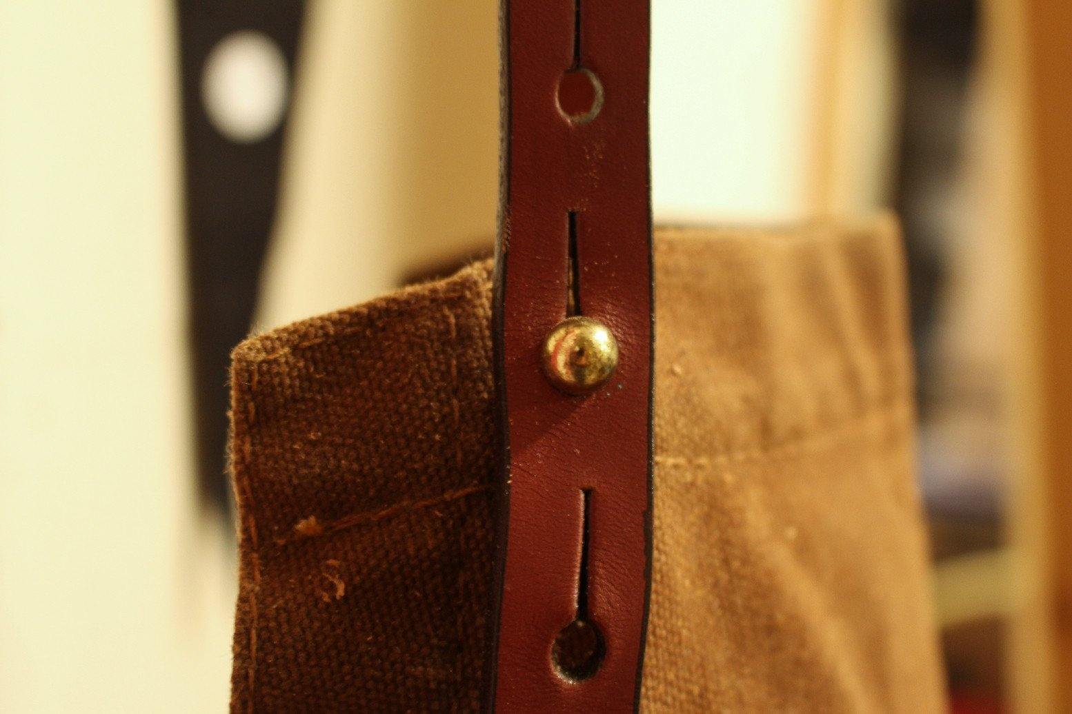 Sturdy Brothers The Charles Waxed Canvas Apron by Sturdy Brothers