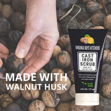 Virginia Boys Kitchens **NEW!** Cast Iron Scrub - made with All Natural Walnut Husk & Orange Essential Oils wood care