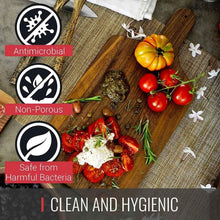 Tomato mozzarella on a clean and hygienic board