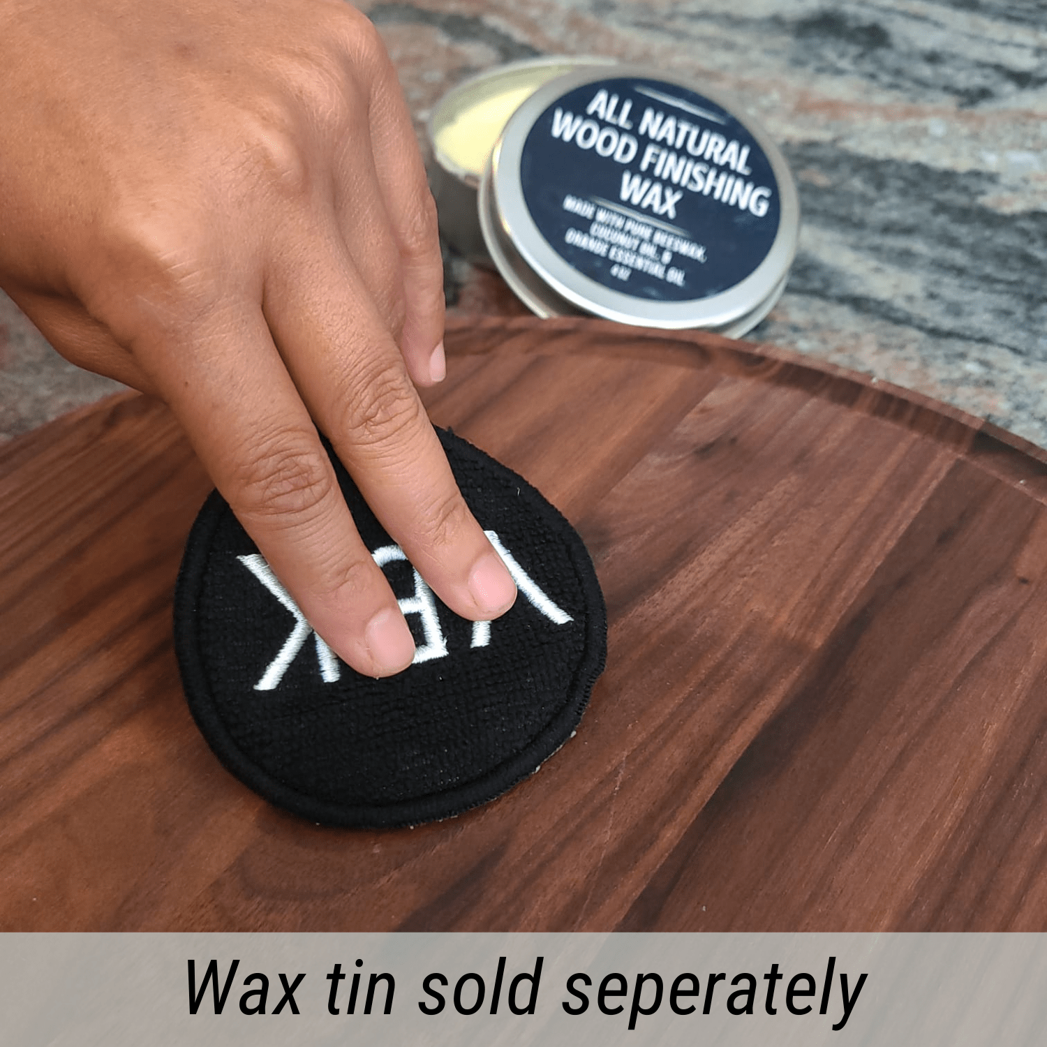 Virginia Boys Kitchens Wood Wax **NEW!** 3-pack Oil & Wax applicator